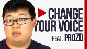 This is the Avatar Image for the ProZD (voice actor/Youtber) AI Voice and Text to Speech Generator
